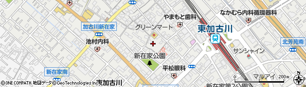 兵庫県加古川市平岡町新在家307周辺の地図