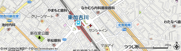 三井住友銀行東加古川支店周辺の地図