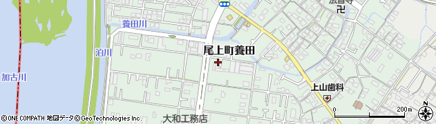 兵庫県加古川市尾上町養田1376周辺の地図