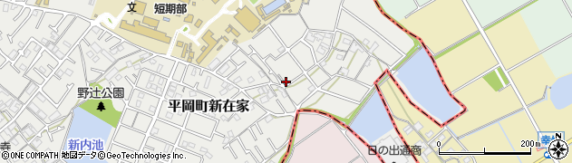 兵庫県加古川市平岡町新在家2357周辺の地図