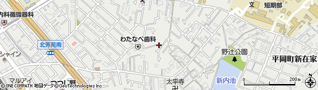 兵庫県加古川市平岡町新在家1839周辺の地図