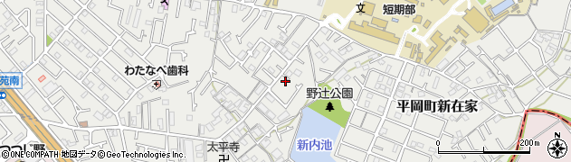 兵庫県加古川市平岡町新在家2124周辺の地図