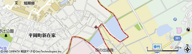 兵庫県加古川市平岡町新在家2389周辺の地図
