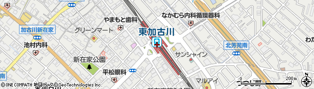 兵庫県加古川市平岡町新在家1498周辺の地図