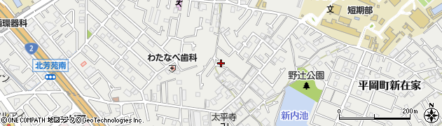 兵庫県加古川市平岡町新在家2147周辺の地図