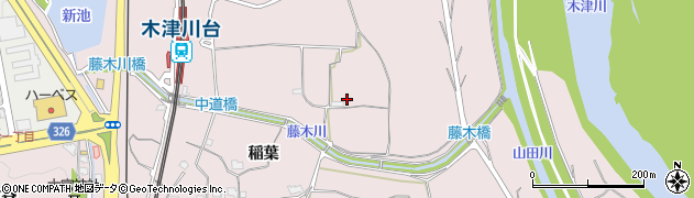 京都府木津川市吐師上村周辺の地図