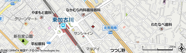 兵庫県加古川市平岡町新在家1441周辺の地図
