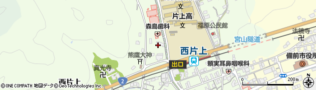 岡山県備前市西片上1141周辺の地図