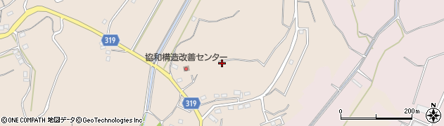 静岡県浜松市中央区協和町周辺の地図