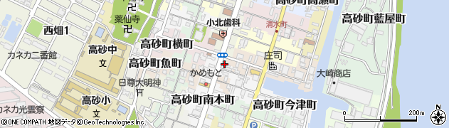兵庫県高砂市高砂町南本町888周辺の地図