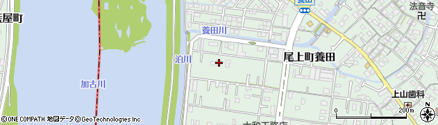 兵庫県加古川市尾上町養田1320周辺の地図