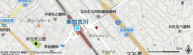兵庫県加古川市平岡町新在家1355周辺の地図