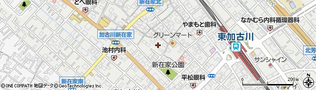 兵庫県加古川市平岡町新在家357周辺の地図