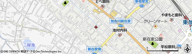 兵庫県加古川市平岡町新在家491周辺の地図