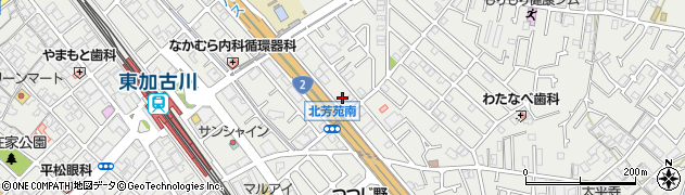 兵庫県加古川市平岡町新在家1462周辺の地図
