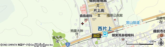 岡山県備前市西片上1139周辺の地図