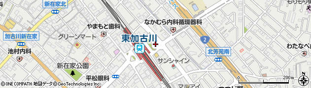 加古川警察署東加古川交番周辺の地図