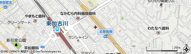 兵庫県加古川市平岡町新在家1454周辺の地図
