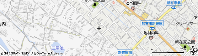 兵庫県加古川市平岡町新在家681周辺の地図