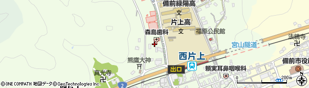 岡山県備前市西片上1140周辺の地図