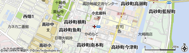 兵庫県高砂市高砂町南本町894周辺の地図