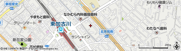 兵庫県加古川市平岡町新在家1440周辺の地図