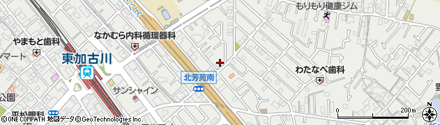 兵庫県加古川市平岡町新在家1476周辺の地図