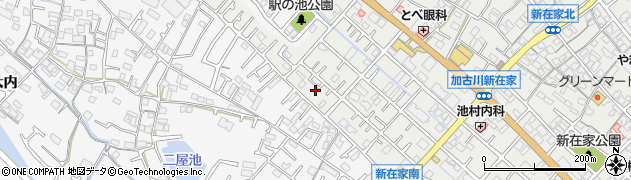 兵庫県加古川市平岡町新在家683周辺の地図