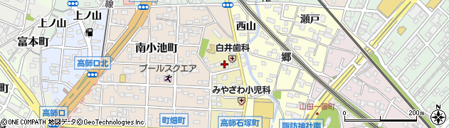 愛知県豊橋市高師石塚町（石塚）周辺の地図