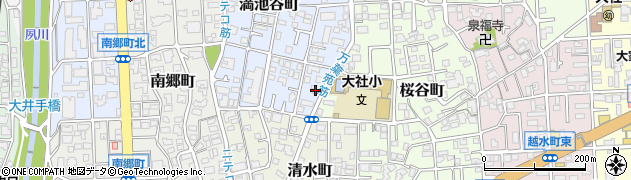 兵庫県西宮市満池谷町1周辺の地図