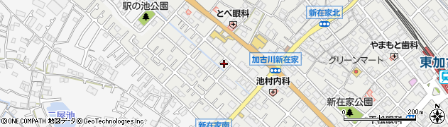 兵庫県加古川市平岡町新在家492周辺の地図