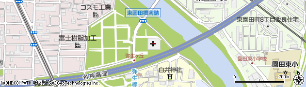 弥生ヶ丘斎場管理事務所周辺の地図
