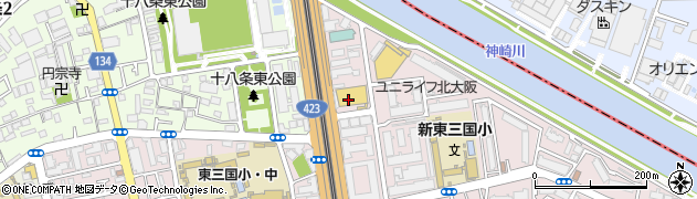 トヨタカローラ新大阪株式会社　本社周辺の地図