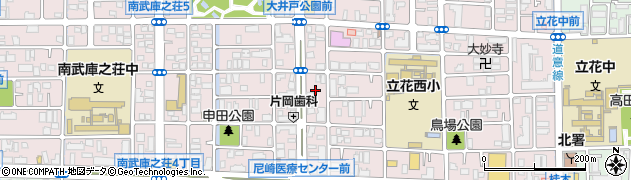 株式会社兵庫第一興商阪神支店周辺の地図