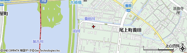 兵庫県加古川市尾上町養田1313周辺の地図