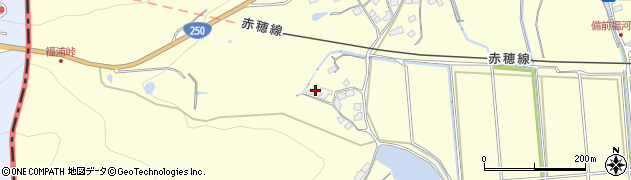 兵庫県赤穂市福浦2824周辺の地図