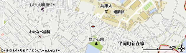 兵庫県加古川市平岡町新在家2111周辺の地図
