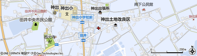 神出児童館周辺の地図