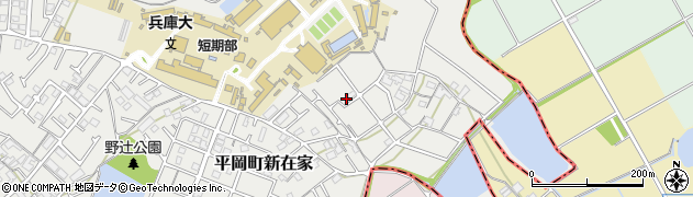 兵庫県加古川市平岡町新在家2343周辺の地図