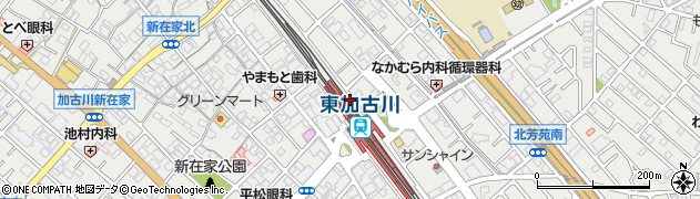 兵庫県加古川市平岡町新在家1130周辺の地図