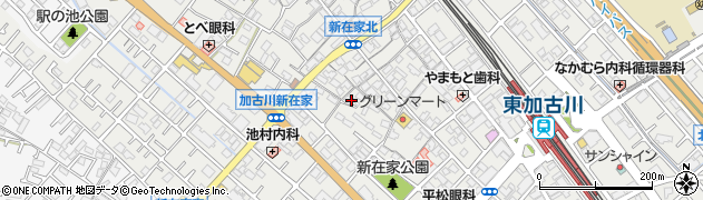 兵庫県加古川市平岡町新在家347周辺の地図