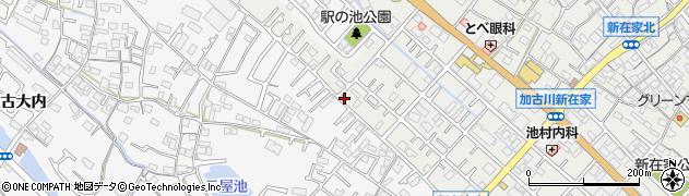 兵庫県加古川市平岡町新在家685周辺の地図