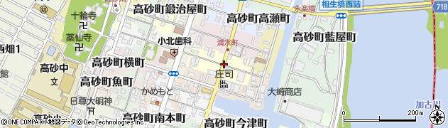 兵庫県高砂市高砂町船頭町周辺の地図