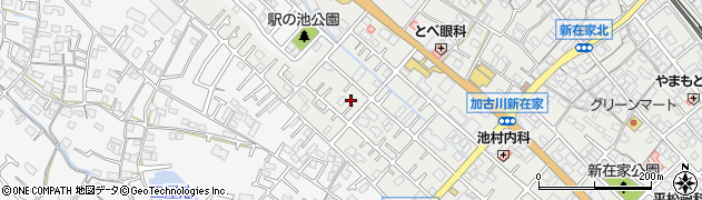 兵庫県加古川市平岡町新在家674周辺の地図