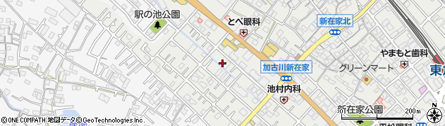 兵庫県加古川市平岡町新在家494周辺の地図