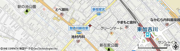 兵庫県加古川市平岡町新在家348周辺の地図