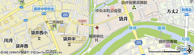 本町宿場公園周辺の地図