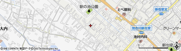 兵庫県加古川市平岡町新在家684周辺の地図