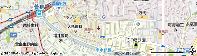 大阪府寝屋川市萱島本町11周辺の地図