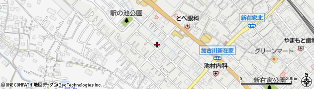 兵庫県加古川市平岡町新在家672周辺の地図